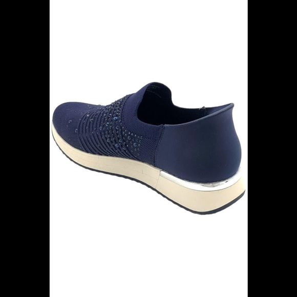 Kenneth Cole Reaction Cameron Jewel EZ-ON Slip-On Sneaker Navy - Medium - Picture 3 of 3